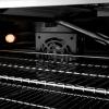imageZLINE 30 in 42 cu ft Paramount Gas Range with 4 Burner DuoPro Cooktop and Convection Gas Oven in Satin Stainless Steel with Black Matte Door PSGRSBLM30
