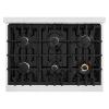 imageZLINE 36 in 52 cu ft Classic Gas Range with 6 Burner Cooktop and Convection Gas Oven in Satin Stainless Steel CGRS36