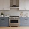 imageZLINE 36 in 52 cu ft Select Dual Fuel Range with 6 Burner Gas Cooktop and Electric Convection Oven in Stainless Steel HDR36