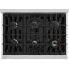 imageZLINE 36 in 52 cu ft Select Gas Range with 6 Burner Cooktop and Convection Gas Oven in Stainless Steel HGR36
