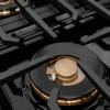 imageZLINE 48 in 67 cu ft Paramount Dual Fuel Range with 8 Burner DuoPro Cooktop and Dual Ovens in Black Satin Stainless Steel PSDRBS48