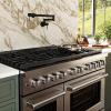 imageZLINE 48 in 67 cu ft Paramount Dual Fuel Range with 8 Burner DuoPro Cooktop and Dual Ovens in Stainless Steel PSDR48