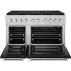 imageZLINE 48 in 67 cu ft Paramount Dual Fuel Range with 8 Burner DuoPro Cooktop and Dual Ovens with Black Matte Doors PSDRBLM48