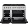 imageZLINE 48 in 67 cu ft Paramount Gas Range with 8 Burner DuoPro Cooktop and Dual Ovens with Black Matte Doors PSGRBLM48