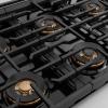 imageZLINE Autograph 36 in Paramount DuoPro Dual Fuel Range in Stainless Steel with Nickel Helix Handle PSDRZ36KPN