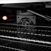imageZLINE Autograph Edition 48 in 67 cu ft Paramount Gas Range with 8 Burner DuoPro Cooktop and Dual Ovens with Black Matte Doors and Champagne Bronze Accents PSGRZBLM48CB
