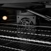imageZLINE Autograph Edition 48 in 67 cu ft Select Double Oven Gas Range with 8 Burner Cooktop in Black Stainless Steel and Champagne Bronze Accents HGRBZ48CB