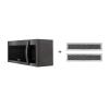 imageZLINE 30 15 cu ft Over the Range Microwave in Black Stainless Steel with Modern Handle and Set of 2 Charcoal Filters MMWOOTRCF30BS