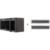 imageZLINE 30 15 cu ft Over the Range Microwave in Black Stainless Steel with Traditional Handle and Set of 2 Charcoal Filters MWOOTRCFH30BS