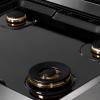 imageZLINE 30 in Autograph Edition Paramount Gas Rangetop with 4 Burners and Porcelain Cooktop in Satin Stainless Steel with Polished Gold Accents SRTSZ30G