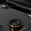 imageZLINE 30 in Paramount Gas Rangetop with 4 Burners and Porcelain Cooktop in Black Satin Stainless Steel SRTBS30