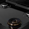 imageZLINE 30 in Paramount Gas Rangetop with 4 Burners and Porcelain Cooktop in Black Stainless Steel SRTB30