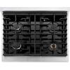 imageZLINE 30 in Paramount Gas Rangetop with 4 Burners and Porcelain Cooktop in Satin Stainless Steel SRTS30