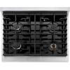 imageZLINE 30 in Paramount Gas Rangetop with 4 Burners and Porcelain Cooktop in Stainless Steel SRT30