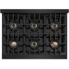 imageZLINE 36 in Classic Gas Rangetop with 6 Burner DuoPro Cooktop in Black Stainless Steel PCRTB36