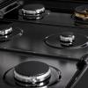 imageZLINE 36 in Paramount Gas Rangetop with 6 Burners and Porcelain Cooktop in Black Stainless Steel SRTB36