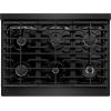 imageZLINE 36 in Paramount Gas Rangetop with 6 Burners and Porcelain Cooktop in Black Stainless Steel SRTB36