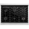 imageZLINE 36 in Paramount Gas Rangetop with 6 Burners and Porcelain Cooktop in Satin Stainless Steel SRTS36