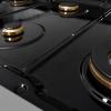 imageZLINE 48 in Paramount Gas Rangetop with 8 Brass Burners and Porcelain Cooktop in Stainless Steel SRTBR48