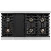imageZLINE 48 in Paramount Gas Rangetop with 8 Burner DuoPro Cooktop in Satin Stainless Steel PSRTS48