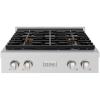 imageZLINE 30 in Paramount Gas Rangetop with 4 Burner DuoPro Cooktop in Stainless Steel PSRT30