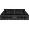 imageZLINE 36 in Paramount Gas Rangetop with 6 Burners and Porcelain Cooktop in Black Stainless Steel SRTB36