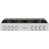 imageZLINE 48 in Classic Gas Rangetop with 8 Burner DuoPro Cooktop in Stainless Steel PCRT48