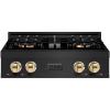 imageZLINE Autograph Edition 30 in Classic Gas Rangetop with 4 Burner DuoPro Cooktop in Black Stainless Steel and Polished Gold Accents PCRTBZ30G