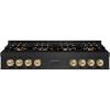 imageZLINE Autograph Edition 48 in Classic Gas Rangetop with 8 Burner DuoPro Cooktop in Black Stainless Steel and Champagne Bronze Accents PCRTBZ48CB