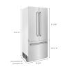 image36 in 3Door Panel Ready French Door Refrigerator with Internal Ice and Water Dispenser