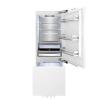 imageAutograph Edition 30 in 2Door Panel Ready Bottom Freezer Refrigerator wIce Water Dispenser Polished Gold Handle