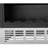 imageZ Line Kitchen and Bath ZLINE 24 Autograph Edition 154 Can Beverage Cooler Fridge with Adjustable Shelves in Stainless Steel with Matte Black Accents RBVUS24MB