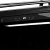 imageZ Line Kitchen and Bath ZLINE 24 Autograph Edition 154 Can Beverage Cooler Fridge with Adjustable Shelves in Stainless Steel with Matte Black Accents RBVUS24MB