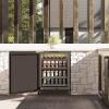 imageZ Line Kitchen and Bath ZLINE 24 in Touchstone 151 Can Beverage Fridge With Solid Stainless Steel Door RBSOST24