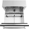 imageZ Line Kitchen and Bath ZLINE 24 in Touchstone 168 Can OutdoorRated Dual Refrigerator Drawer with Black Matte Doors RDSOBLM24