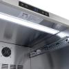 imageZ Line Kitchen and Bath ZLINE 24 in Touchstone 168 Can OutdoorRated Dual Refrigerator Drawer with Black Matte Doors RDSOBLM24
