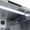 imageZ Line Kitchen and Bath ZLINE 24 in Touchstone 168 Can OutdoorRated Dual Refrigerator Drawer with Black Stainless Steel Doors RDSOBS24