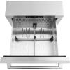 imageZ Line Kitchen and Bath ZLINE 24 in Touchstone 168 Can OutdoorRated Dual Refrigerator Drawer with Satin Stainless Steel Doors RDSOSN24