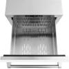imageZ Line Kitchen and Bath ZLINE 24 in Touchstone 168 Can OutdoorRated Dual Refrigerator Drawer with White Matte Doors RDSOWM24