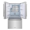 imageZ Line Kitchen and Bath ZLINE 36 in 289 cu ft StandardDepth French Door External Water Dispenser Refrigerator with Dual Ice Maker in FingerprintResistant Stainless Steel RSMW36