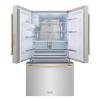 imageZ Line Kitchen and Bath ZLINE Autograph 36 in StandardDepth Refrigerator wChampagne Bronze Handles RSMZW36CB