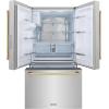 imageZ Line Kitchen and Bath ZLINE Autograph 36 in StandardDepth Refrigerator wPolished Gold Handles RSMZW36G
