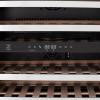 imageZLINE 24 Monument Autograph Edition Dual Zone 44Bottle Wine Cooler in Stainless Steel with Matte Black Accents RWVZUD24MB