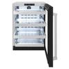 imageZLINE 24 in Touchstone 151 Can Beverage Fridge With Black Matte Glass Door RBSOBLM24