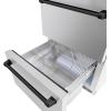imageZLINE Autograph Edition 24 in Touchstone 168 Can OutdoorRated Dual Refrigerator Drawer with Stainless Steel Doors and Matte Black Handles RDSOZST24MB