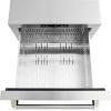 imageZLINE Autograph Edition 24 in Touchstone 168 Can OutdoorRated Dual Refrigerator Drawer with Stainless Steel Doors and Polished Nickel Helix Handles RDSOZST24KPN