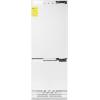 imageZLINE Autograph Edition 30 Inches 161 Cubic Feet Panel Ready BuiltIn Bottom Freezer Refrigerator with Water Dispenser and Ice Maker with Matte Black Accents RBIVZ30MB