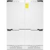 imageZLINE RBIVZ60G ZLINE Autograph Edition 60 Inches 322 Cubic Feet Panel Ready French Door BuiltIn Bottom Freezer Refrigerator with Water DispensersIce Makers with Polished Gold Accents