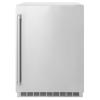 imageZ Line Kitchen and Bath ZLINE 24 in Touchstone 151 Can Beverage Fridge With Solid Stainless Steel Door RBSOST24