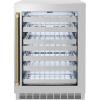 imageZLINE Autograph Edition 24 in Touchstone Dual Zone 44 Bottle Wine Cooler with Stainless Steel Glass Door and Champagne Bronze Helix Handle RWDOZS24KCB